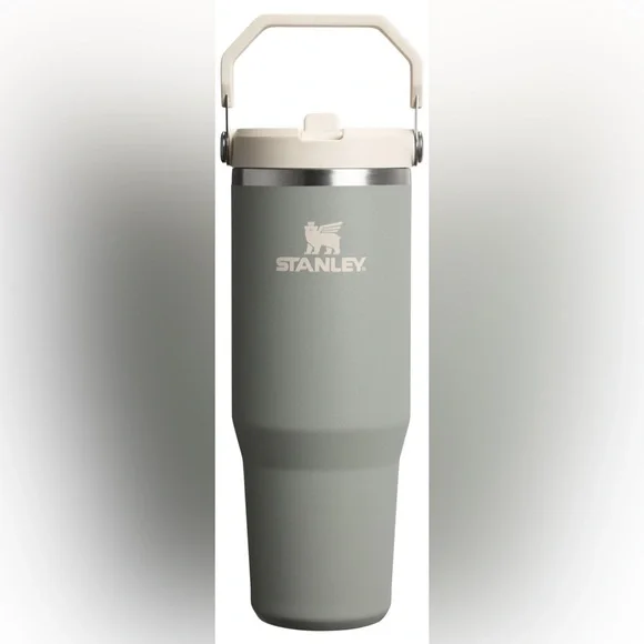 Stanley Ice Flow Sage Gray Flip Straw Tumbler - Picture 1 of 6